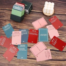 150 Life Story Interview Kit Cards, Life Story Interview Kit, Card Games, Learn About Family Games For Parents And Grandparents (Option: 300pcs)